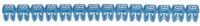 Legrand 038106 Kennzeichnungssystem CAB3 0,15-0,5qmm Ziffer:6 blau