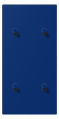 Jung LC12-25R0261 Abdeckung mit Kipphebel "Zylinder" 2x2 Kipphebel senkrecht LS 1912 ble