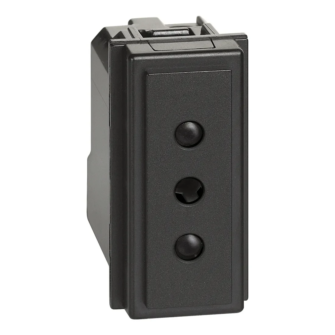 Legrand BTicino KG4113 LivingNow 1M ital. Steckdose 10A in Farbausführung Black