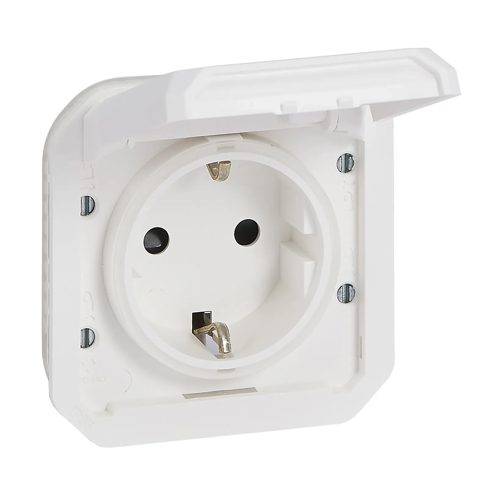 Legrand Legrand 069639L Plexo New Einsatz Schutzkontakt Steckdose SL EB IP44 IK 08