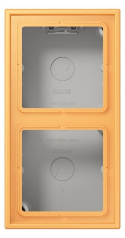 Jung Jung LC 582 A 254 AP-Kappe 2-fach Duroplast lackiert Serie LS ocre jaune clair