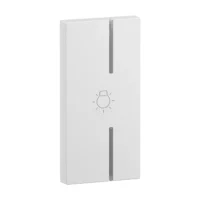 Legrand 765618 Seano 1-modulige links Tastenabdeckung MyHome Symbol "Licht"