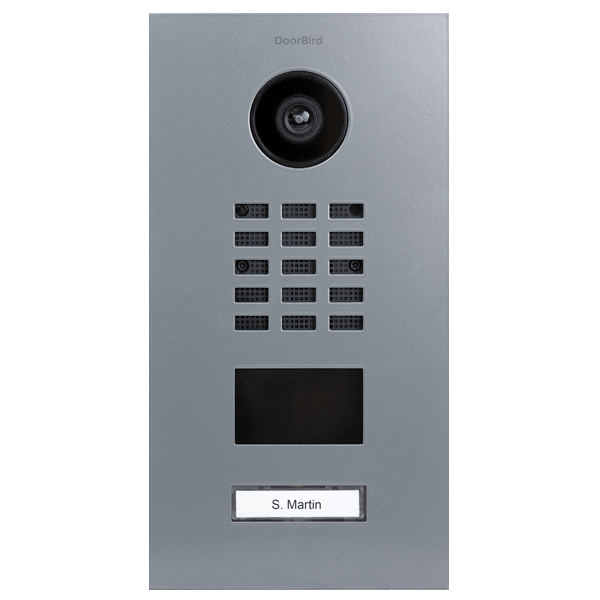 Doorbird DoorBird D2101V IP Video Türsprechanlage – RAL 7004
