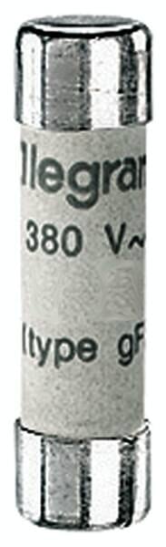 Legrand 012301 Zylindersicherung gG 1A 8,5x31,5 trägflink 400VAC 20kA ohne Kennm.