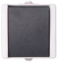 Kopp 540756005 Kreuzschalter AP-FR 10AX 250V Aquatop arktis