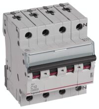 Legrand 404237 TX3 LS-Schalter C 10A 3-polig+N 10kA 400VAC 4TE