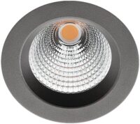 SG LEUCHTEN LED-Einbaustrahler 22W Konverter JUPITER 940341 dimmbar 1LED graphit 3000K
