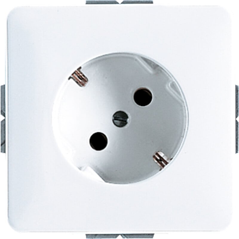 Jung Jung SCHUKO Steckdose 45 Grad CD520-45NWW