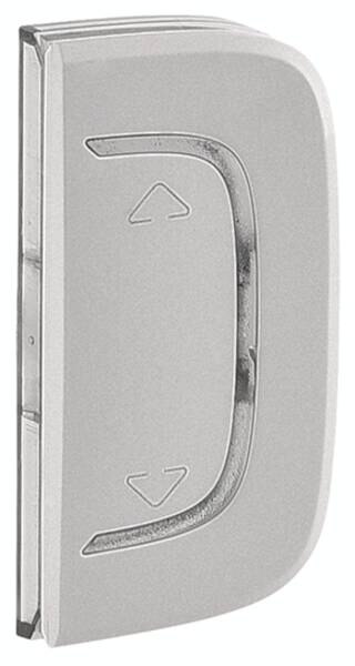 Legrand Legrand 755463 Wippe BUS/SCS mit Symbol Auf/Ab 1M beids. Valena Allure Aluminium