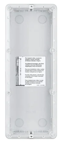 BTicino 350030 Unterputz Kasten 3M zum Einbau der SFERA Türstationen