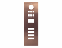 DoorBird D2104V Frontblende – Bronze-Optik (PVD)