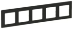 Legrand 754255 Rahmen 5-fach Valena Life schwarz