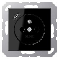 Jung A1520F-18CSW Steckdose Frz/Belg m.USB Typ C