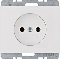 Berker Steckdose pws ohne Schutzkontakt 6167157009