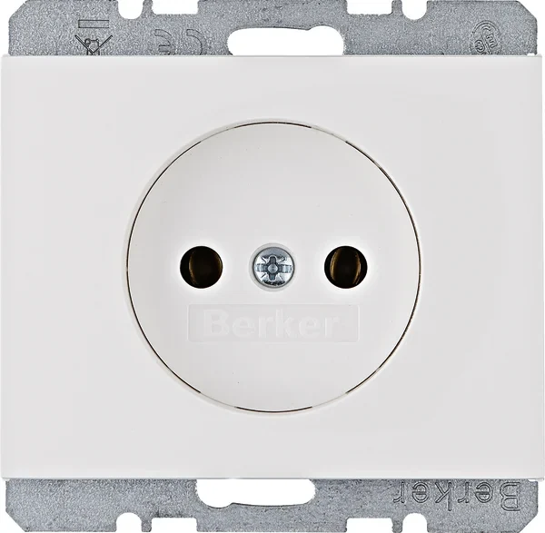 Berker Berker Steckdose pws ohne Schutzkontakt 6167157009