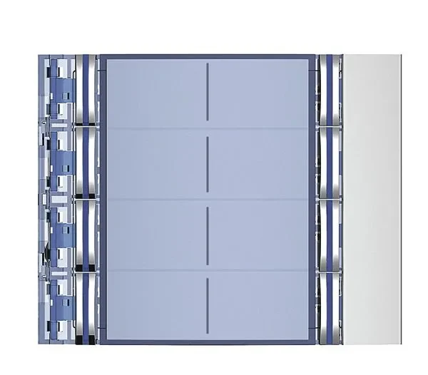Legrand BTicino 352181 Frontblende Ruftasten- modul SFERA 8RT-D Allmetal