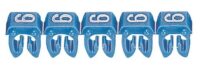 Legrand 038226 Kennzeichnungssystem CAB3 1,5-2,5qmm Ziffer:6 blau
