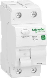 Bild vom Produkt: Schneider R9R22240 Fehlerstrom-Schutz- schalter Resi9, 1P+N, 40A, 30mA, Typ A