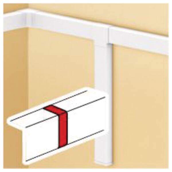Legrand Legrand 637105 Stossabdeckung 25x25mm halogenfrei