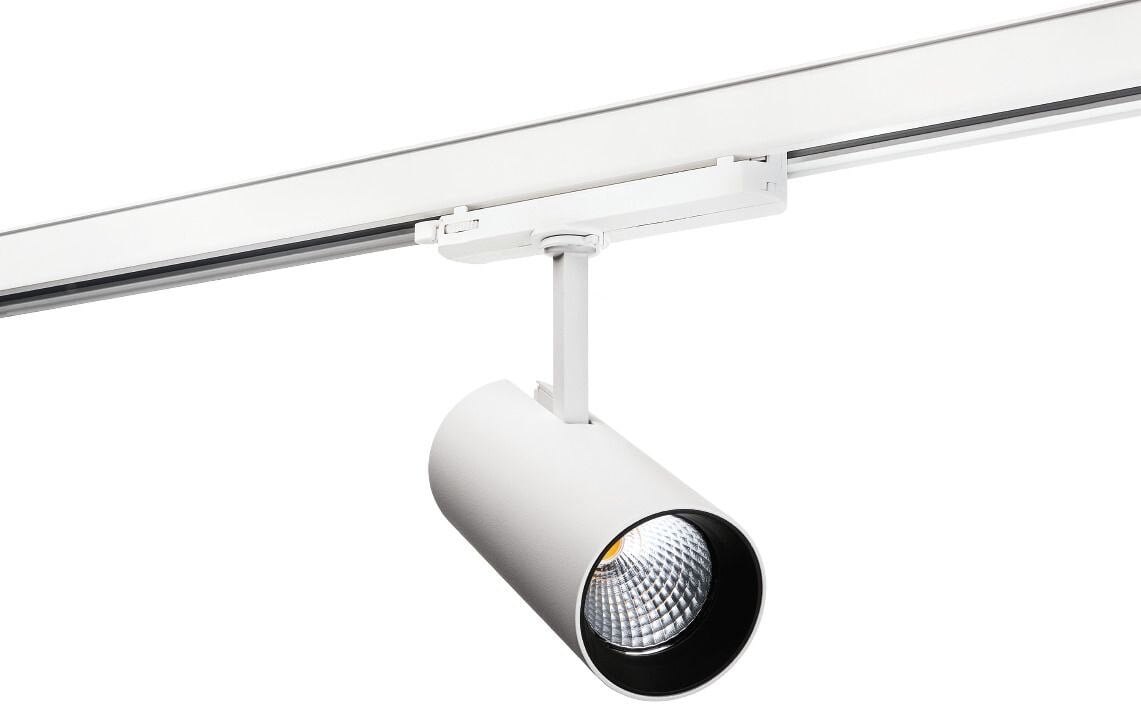 SG LEUCHTEN LED-Schienenstrahler 41W weiß 320851 Konverter 1LED 4000K weiß 3830lm weiß matt
