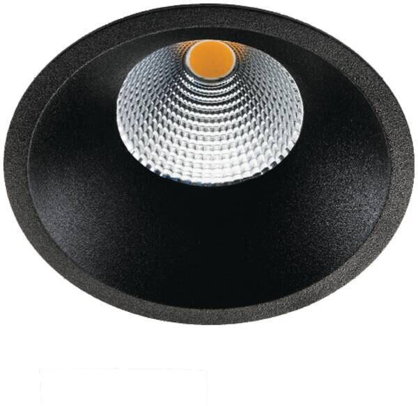 SG Leuchten SG LEUCHTEN LED-Einbaustrahler 11W Konverter SOFT 903217 1LED schwarz 2700K weiß 670lm schwarz