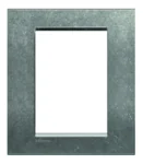 BTicino LNA4826NA LivingLight Abdeck- rahmen für Kompaktinstallation 3+3M Aluminium Natur