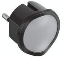 Legrand 050677 Nachtlicht schwarz dimmbar mit Helligkeitssensor LED 0,06W