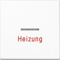 Jung Wippe Heizung Notschalter alpinweiß A 590 BF H WW