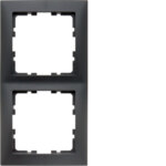 Berker 10129949 Rahmen 2-fach S.1 anthrazit matt