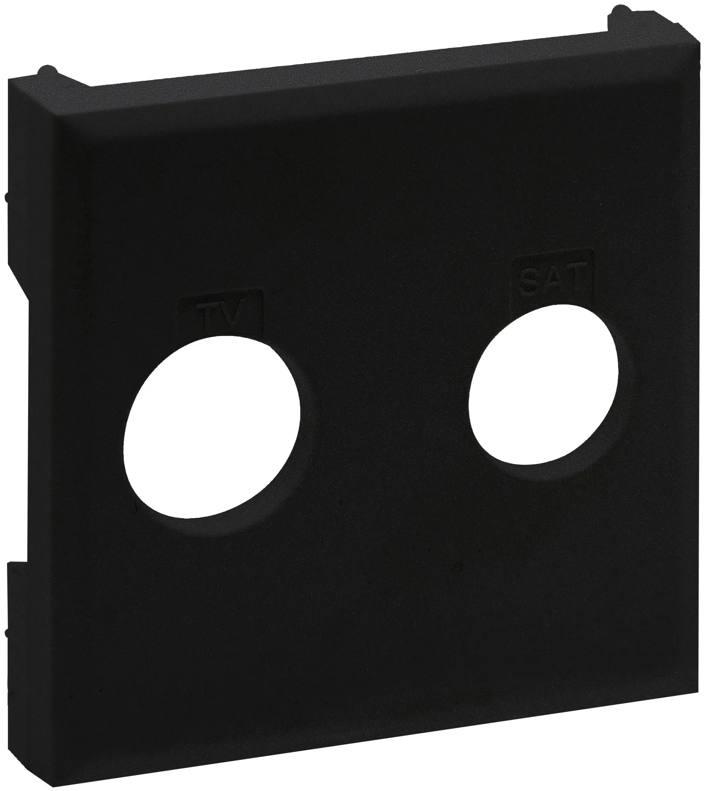 Legrand Legrand 864554 Abdeckung TV-SAT Niloe Step schwarz