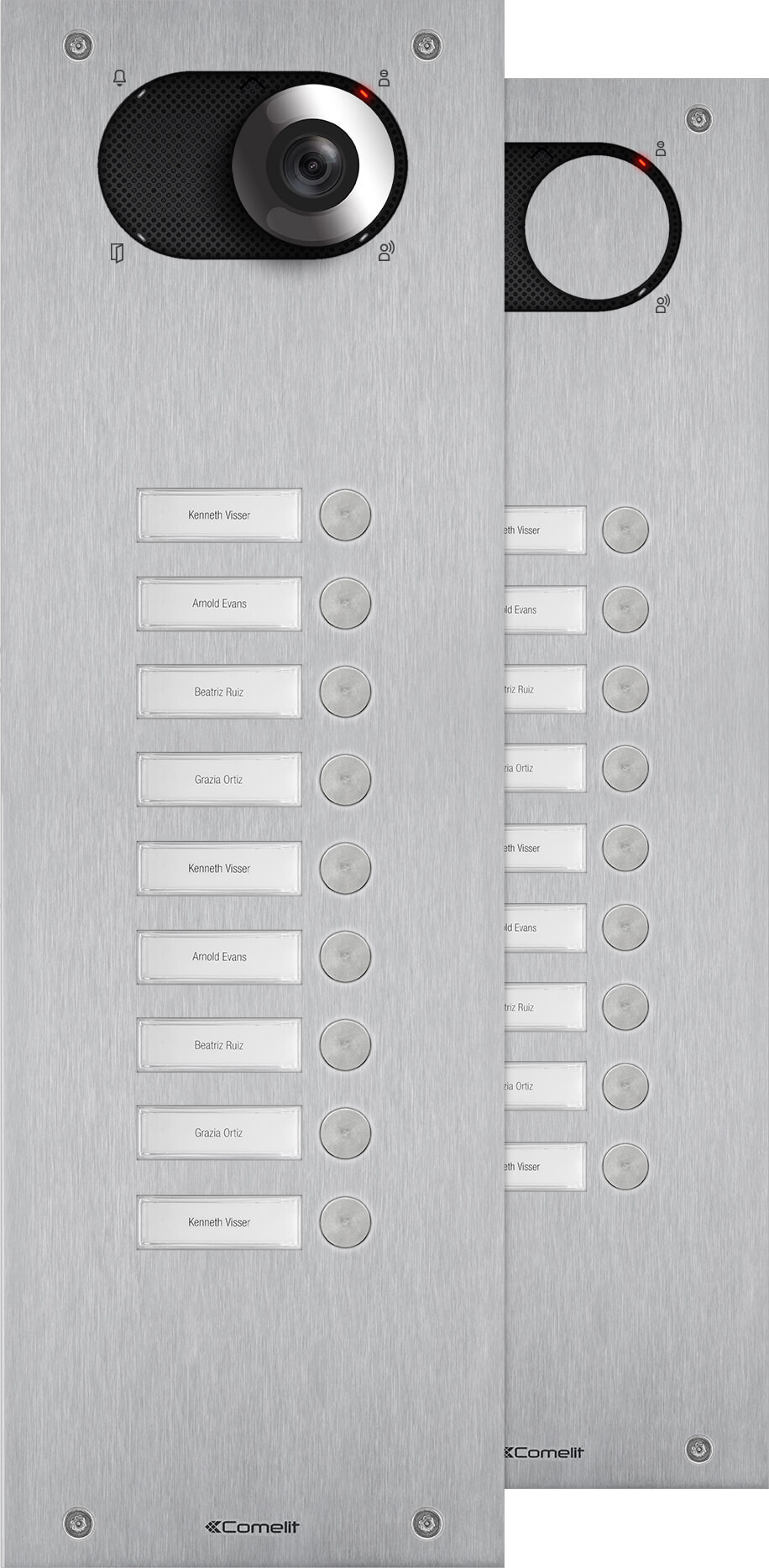 Comelit Comelit Group Frontplatte Switch 9 Teiln. 1-reih. V4A IX0109