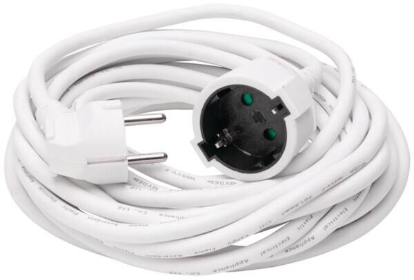 Kopp Kopp 143401014 Verlängerung IP20 16A 250V H05VV-F 3x15,qmm 10m weiß