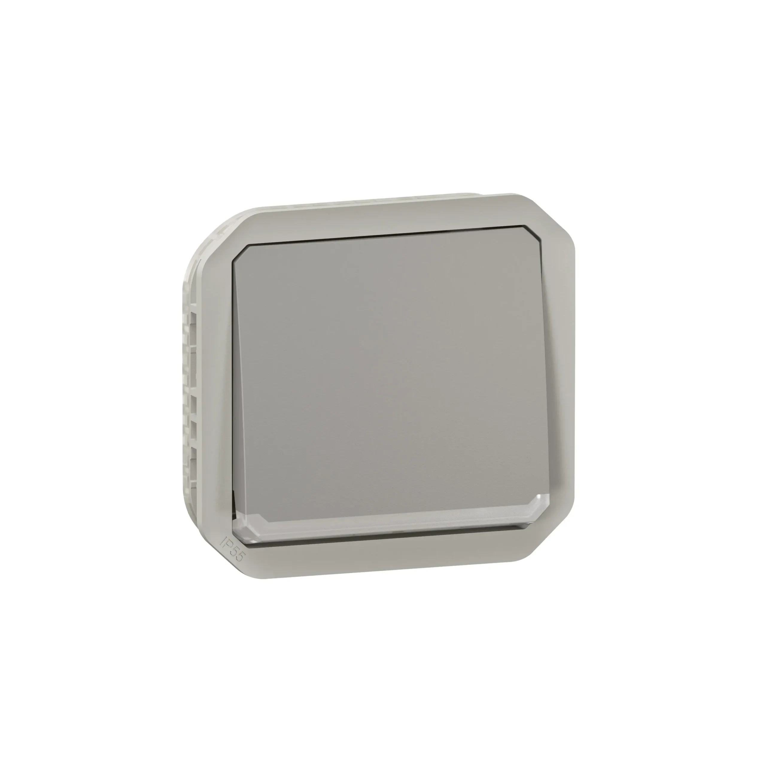 Legrand Legrand 069513L Plexo New Einsatz W/m beleuchtet 10AX Steckklemme IK08 Grau