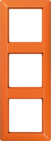 Jung Rahmen 3-fach orange waage/senkrecht AS 583 BF O