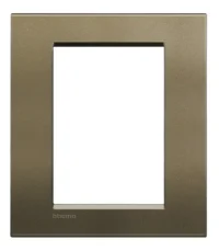 BTicino LNA4826SQ LivingLight Abdeck- rahmen für Kompaktinstallation 3+3M Square