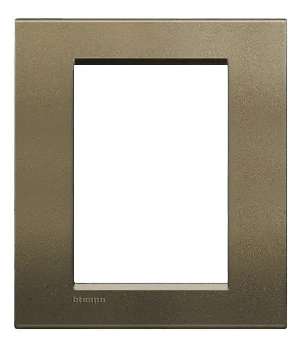 BTicino LNA4826SQ LivingLight Abdeck- rahmen für Kompaktinstallation 3+3M Square
