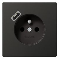 Jung AL1520F-18AAN Steckdose Frz/Belg m. USB Typ A