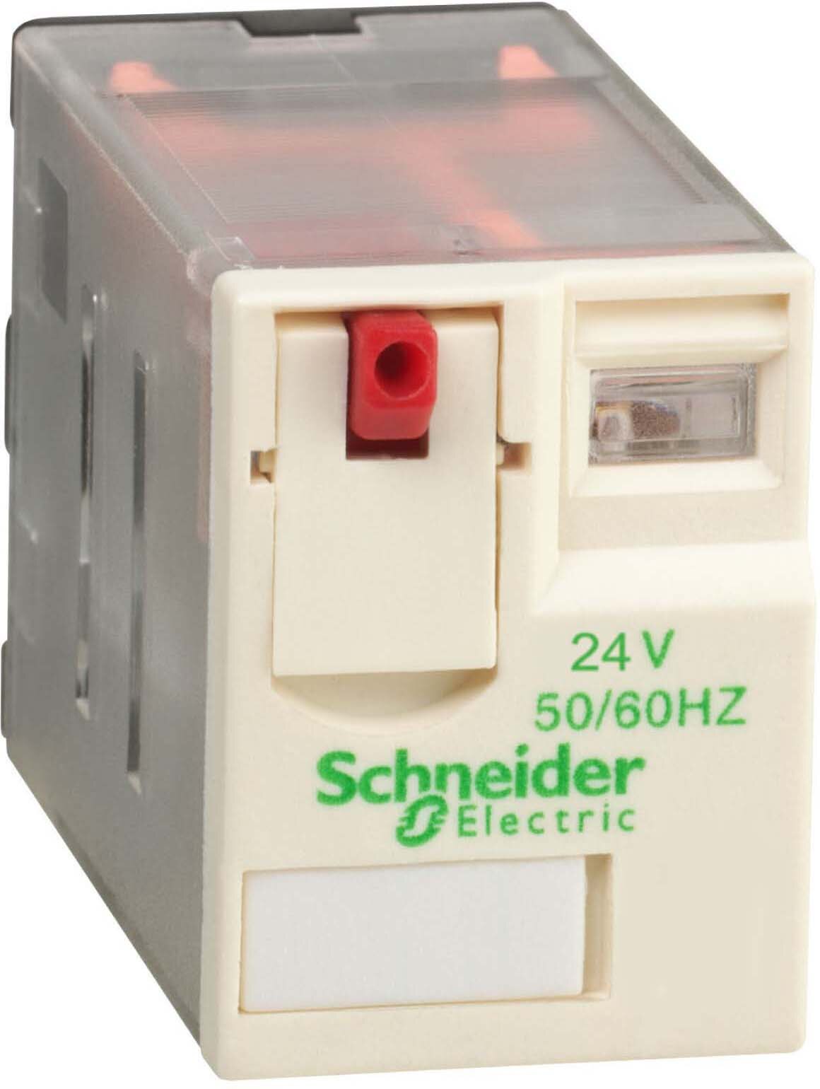 Schneider Schneider RXM4AB1B7 Miniaturrelais 4W 6A 24VAC