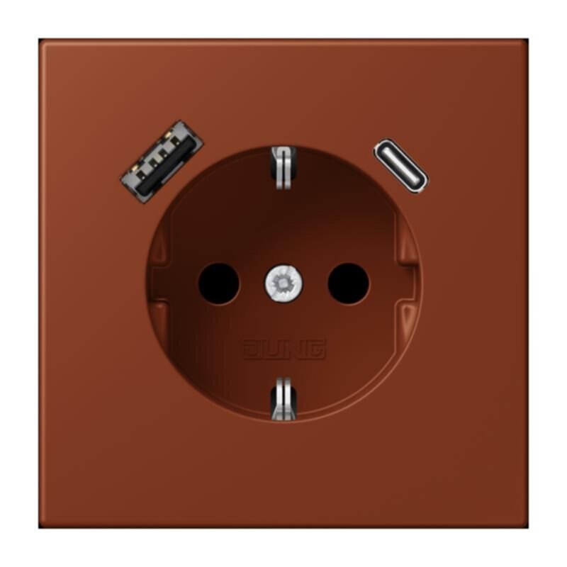Jung LC1520-15CA247 SCHUKO-Steckdose mit USB Typ AC LC4320D