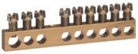 Legrand 004807 Klemmenleiste blank 1x6-25qmm 4x1,5-16qmm Länge:192mm
