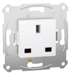 Mert MTN2120-0000 British-Standard Steckdosen-Einsatz 13A AC 250V 2-polig +E