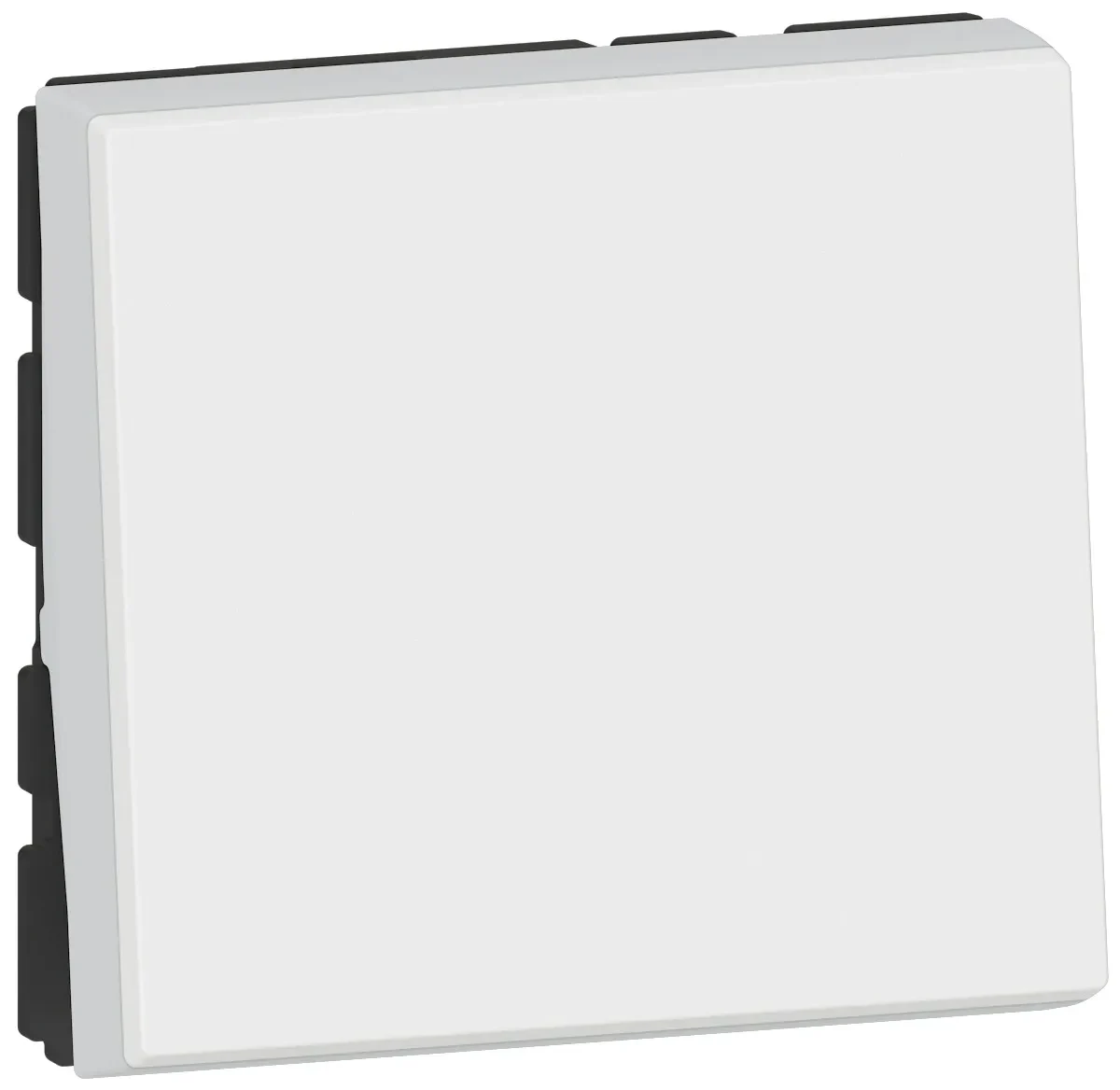 Legrand Legrand 278011L Wechselschalter 10AX 2-modulig beleuchtet mit LED Mosaic ultraweiß