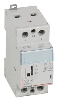 Legrand 412559 CX3 Schütz brummfrei 230V 40A 2S mit Handschalter