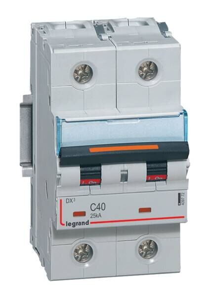 Legrand Legrand 409772 DX3 LS-Schalter C 40A 2-polig 25kA 400VAC 3TE