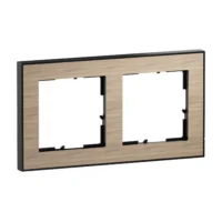 Legrand 765292 SEANO+2-fach Rahmen mit Echtmaterialoberfläche Farbausführung