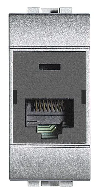 Legrand BTicino NT4262C6 LivingLight Datendose RJ45 ungesch. Kategorie6 UTP Tech