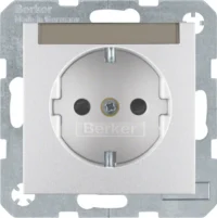 Berker Schuko-Steckdosealu 47491404