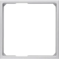 Berker Zwischenring 50x50mm, aluminium 11091414