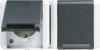 Bild vom Produkt: Jung SCHUKO-Steckdose 2-fach 16A 250V 8220 W