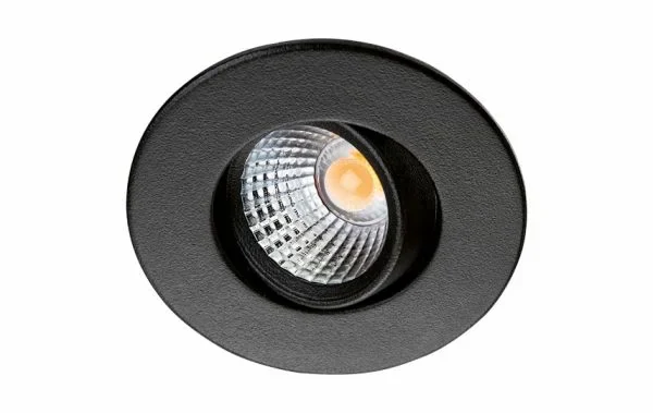 SG Leuchten SG LEUCHTEN LED-Einbaustrahler 4W Konverter Nano Tilt 907014 1LED schwarz 2700K weiß 240lm
